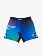 MANTO society FIGHT SHORTS-gradient